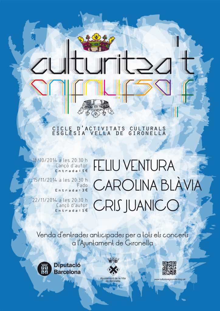 Cicle activitats culturals. Gironella. 