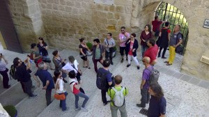 Visitant el Castillo de la Mota. Alcalá la Real.