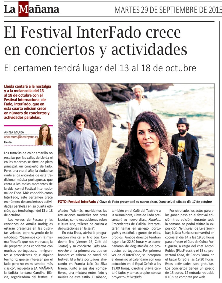 La mañana 29 set 15