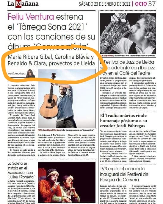 La manyana 23 gener 21